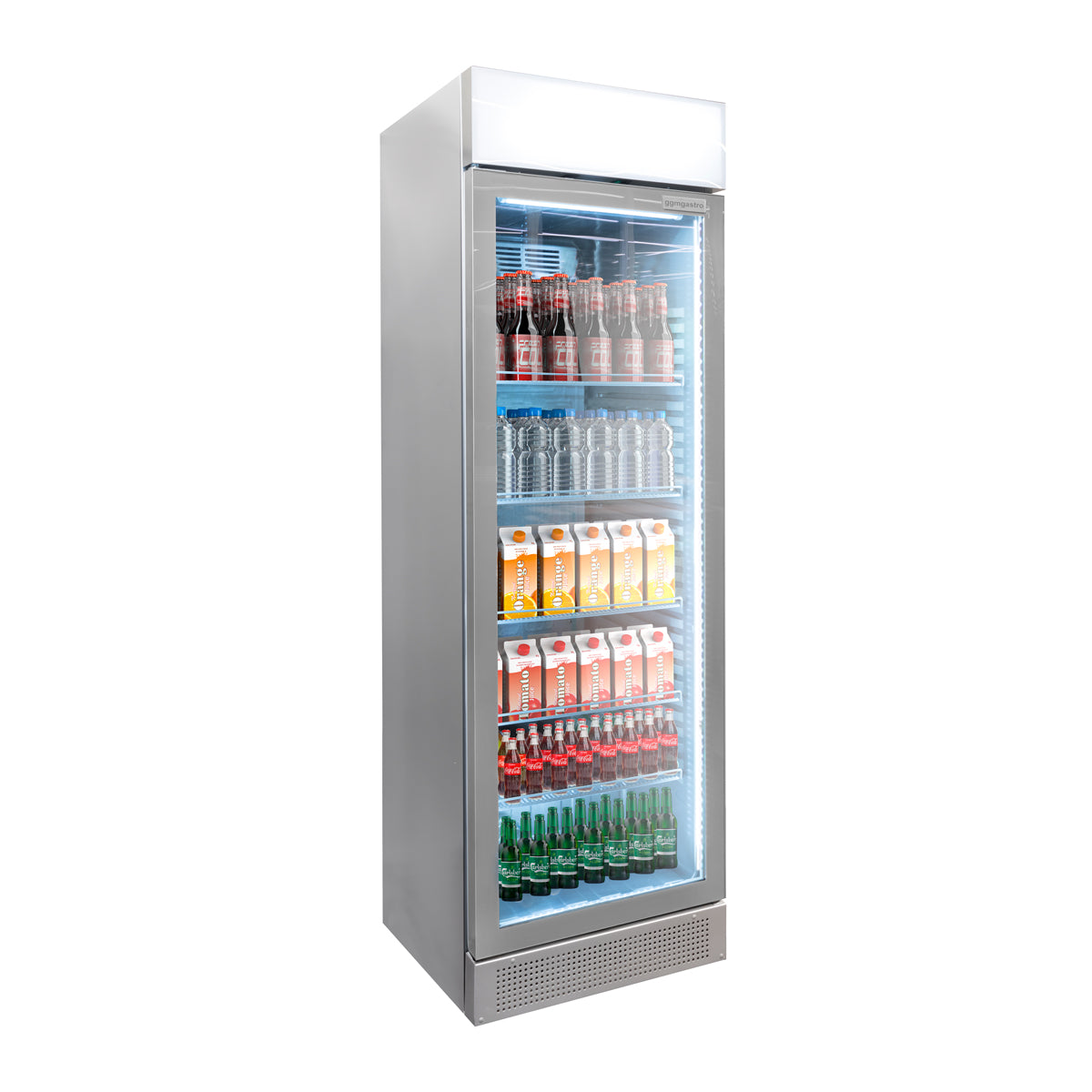 Flaskekøleskab - 345 liter - Grå