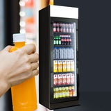 Flaskekøleskab - 345 liter - Sort