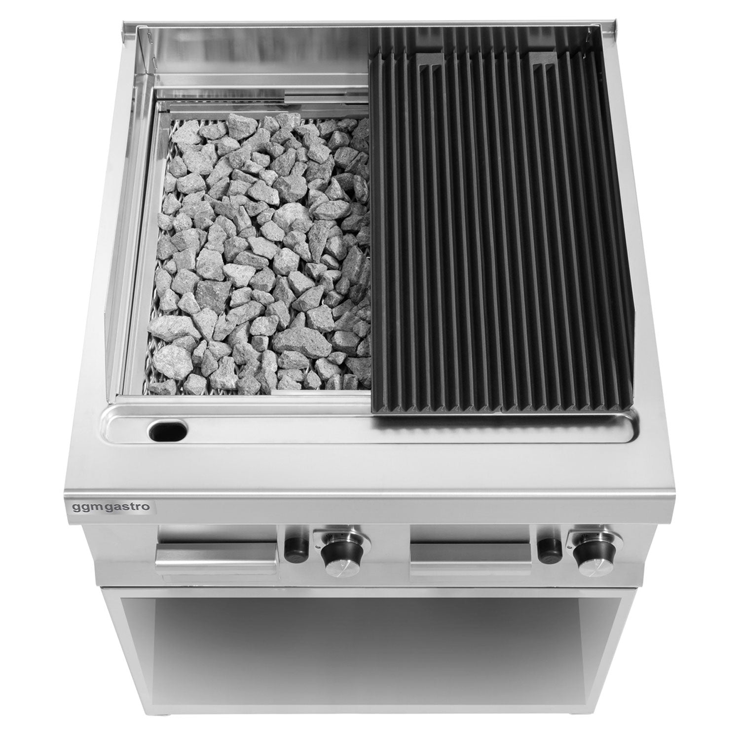 Gas lava-grill (18 kW) - Gaffeljernsgitter