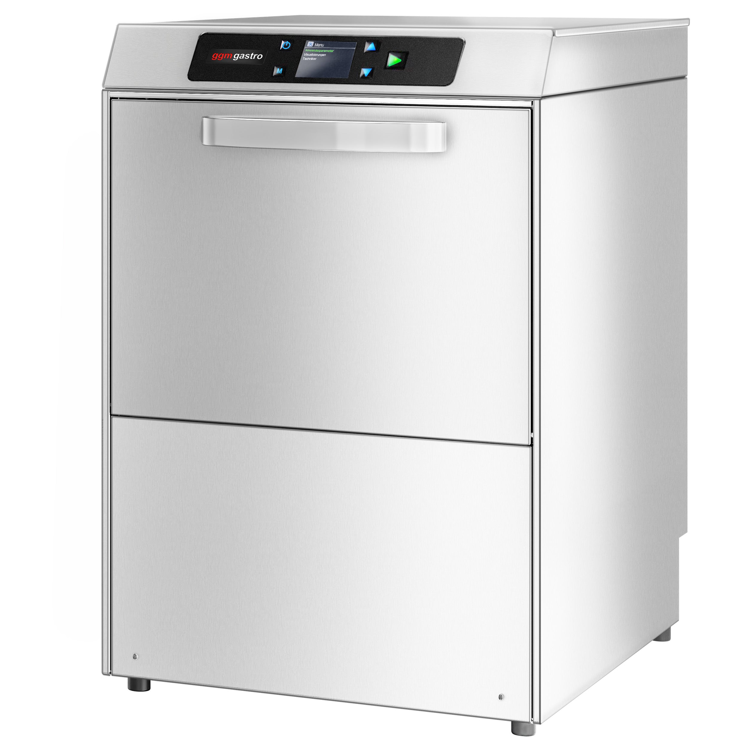 PREMIUM Glas opvaskemaskine 3,4 kW - Med Afløbspumpe og Vaskemiddelpumpe, Skyllemiddelpumpe og Wi-Fi (Dobbeltvægget)