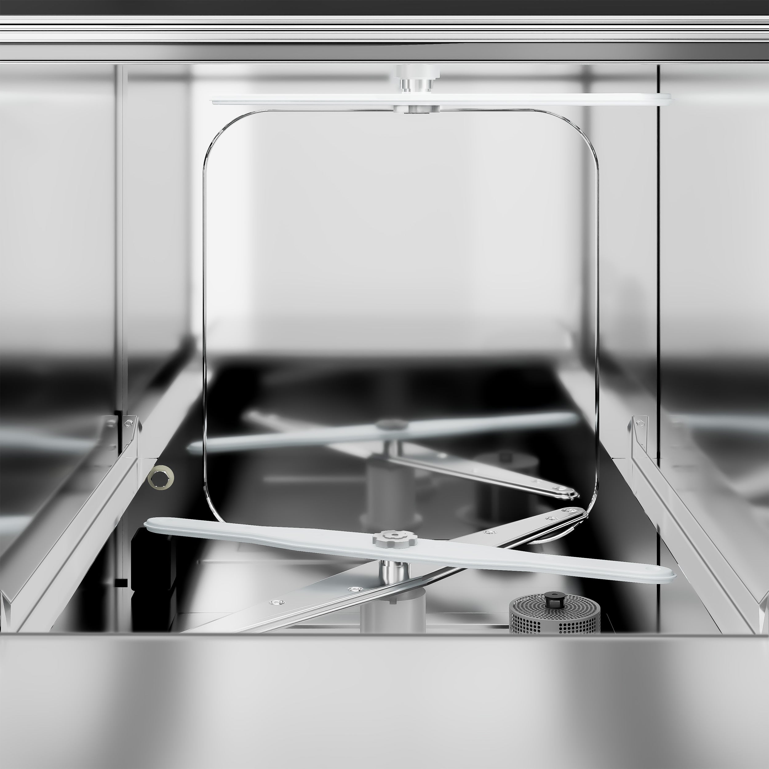 Glas opvaskemaskine 2,9 kW - Med Afløbspumpe - med Vaskemiddelpumpe