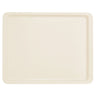 (12 stk.) CAMBRO | Polyester Versa-bakke - GN 1/2 - affladede kanter - perlehvid