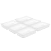 (6 st) Polycarbonat GN 1/1 - klar højde 65 mm