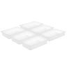 (6 st) Polycarbonat GN 1/1 - klar højde 65 mm