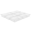 Polycarbonat GN 1/2 - klar - højde på 100 mm