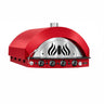 Gas-pizzaovn – 4 x 30 cm – manuel – rød