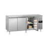 Frysebord ECO - 1,8 x 0,7 m - med 3 Døre