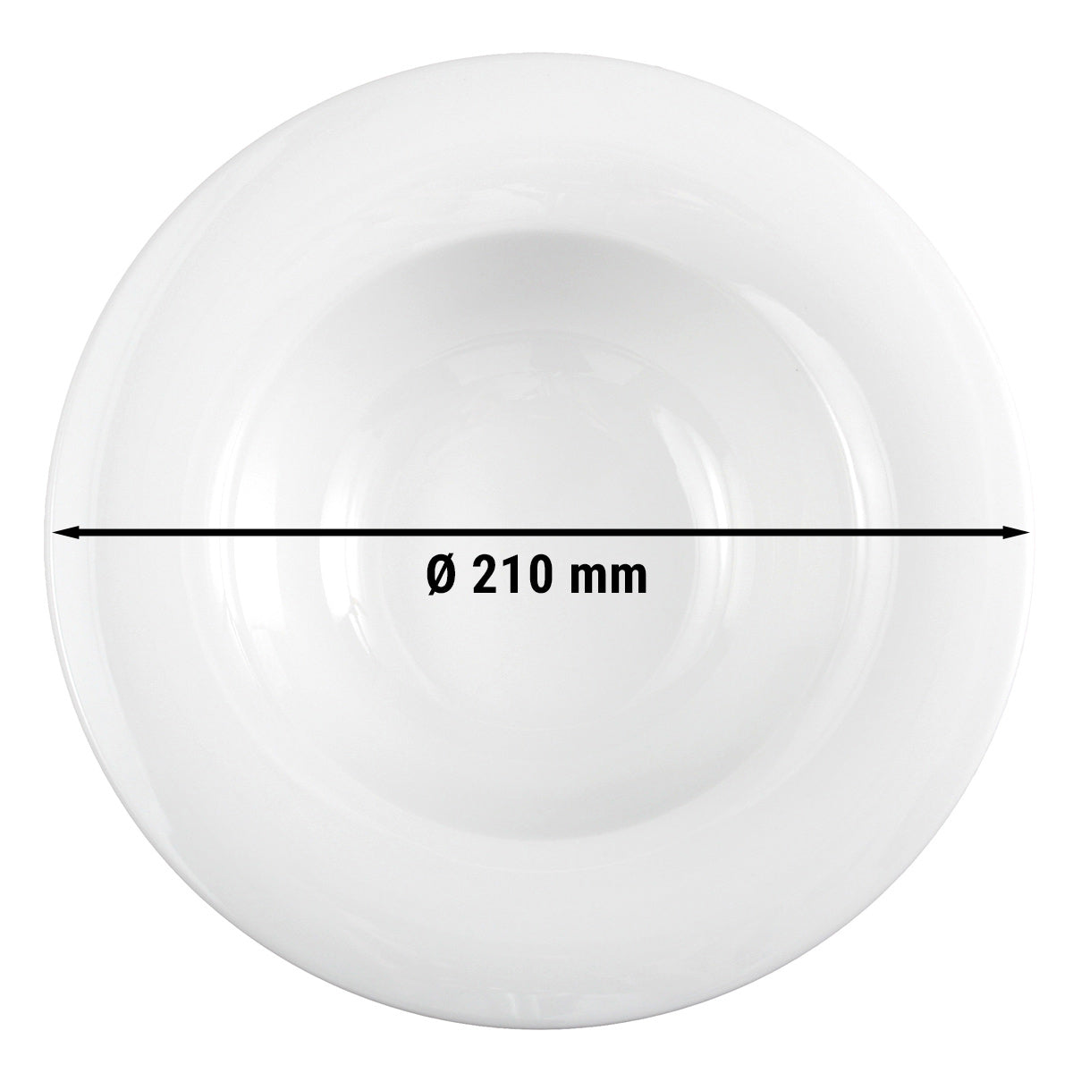 (6 stk.) Seltmann Weiden - Gourmet tallerken rund - Ø 21 cm