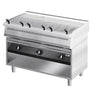 Gas vandgrill - 1,2 m - med stegeplade