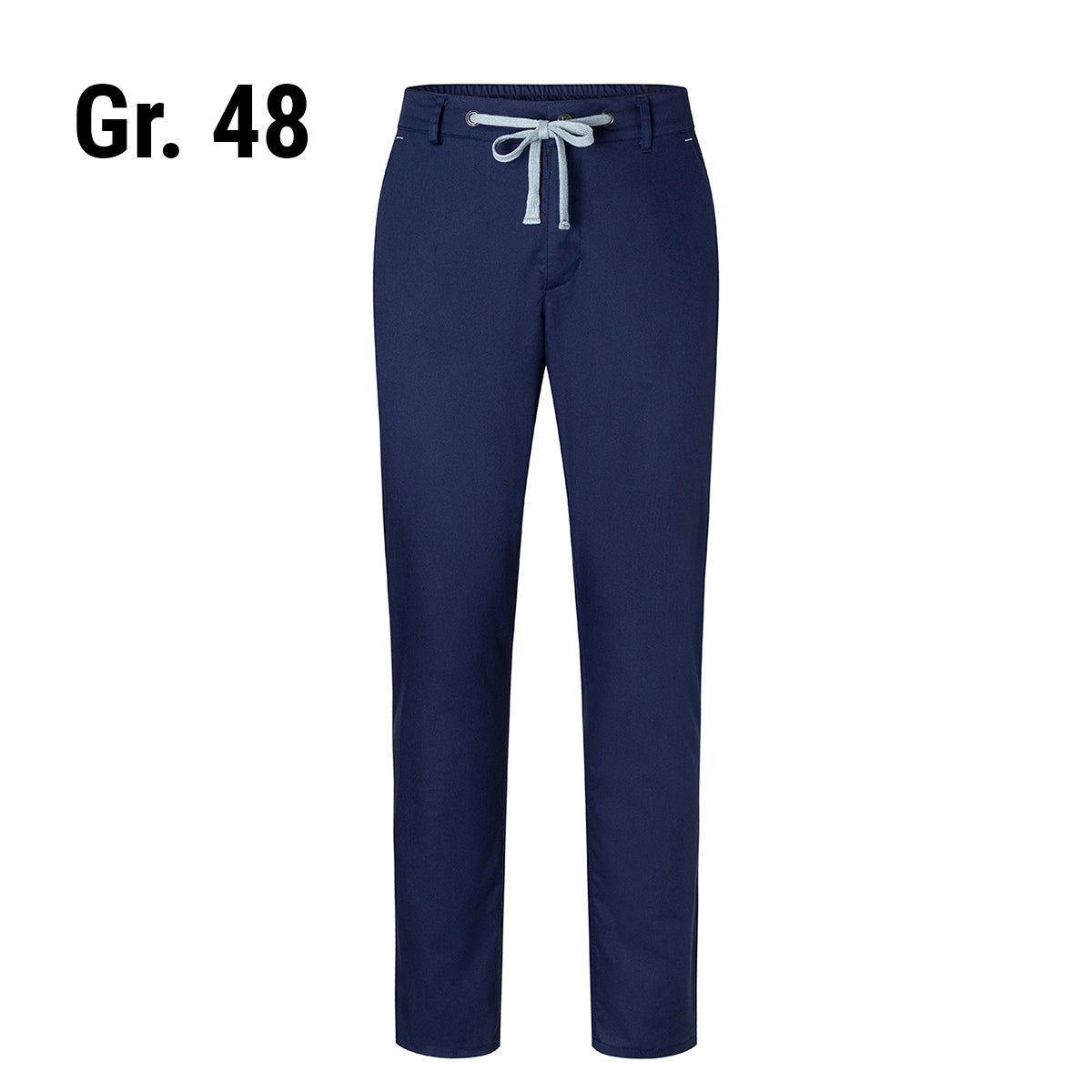 (6 stk) Karlowsky - Herre bukser Chinos Modern-Stretch - Marineblå - Str. 48