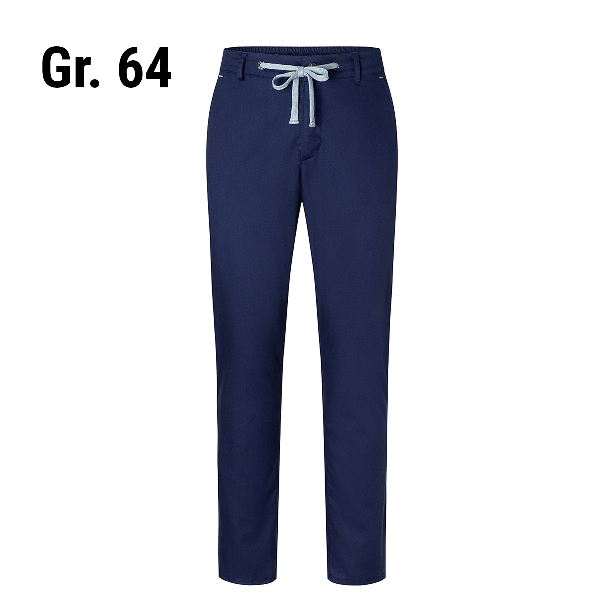 (6 stk) Karlowsky - Herre bukser Chinos Modern-Stretch - Marineblå - Str. 64