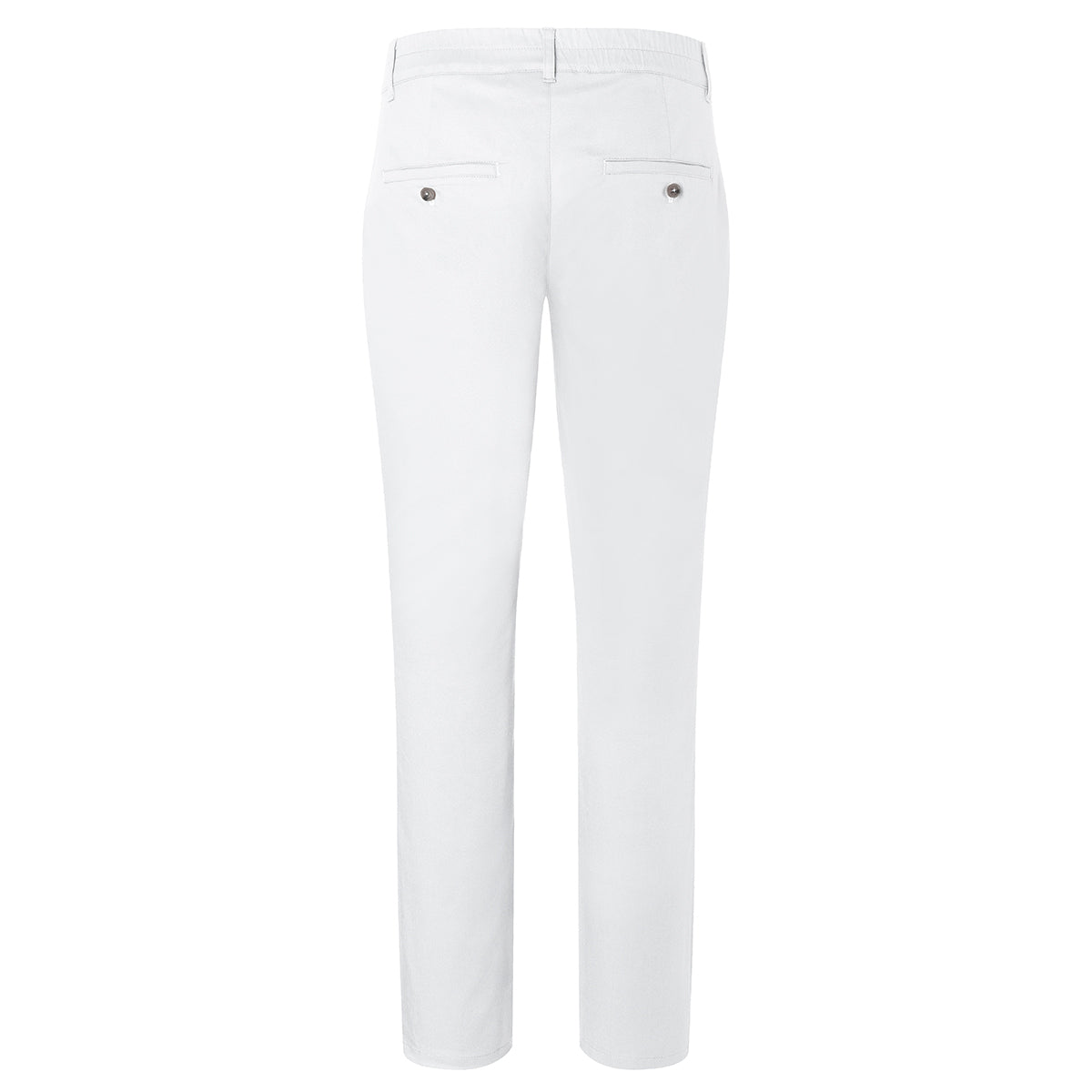 Karlowsky - Herre bukser Chinos Modern-Stretch -Hvid- Str. 46