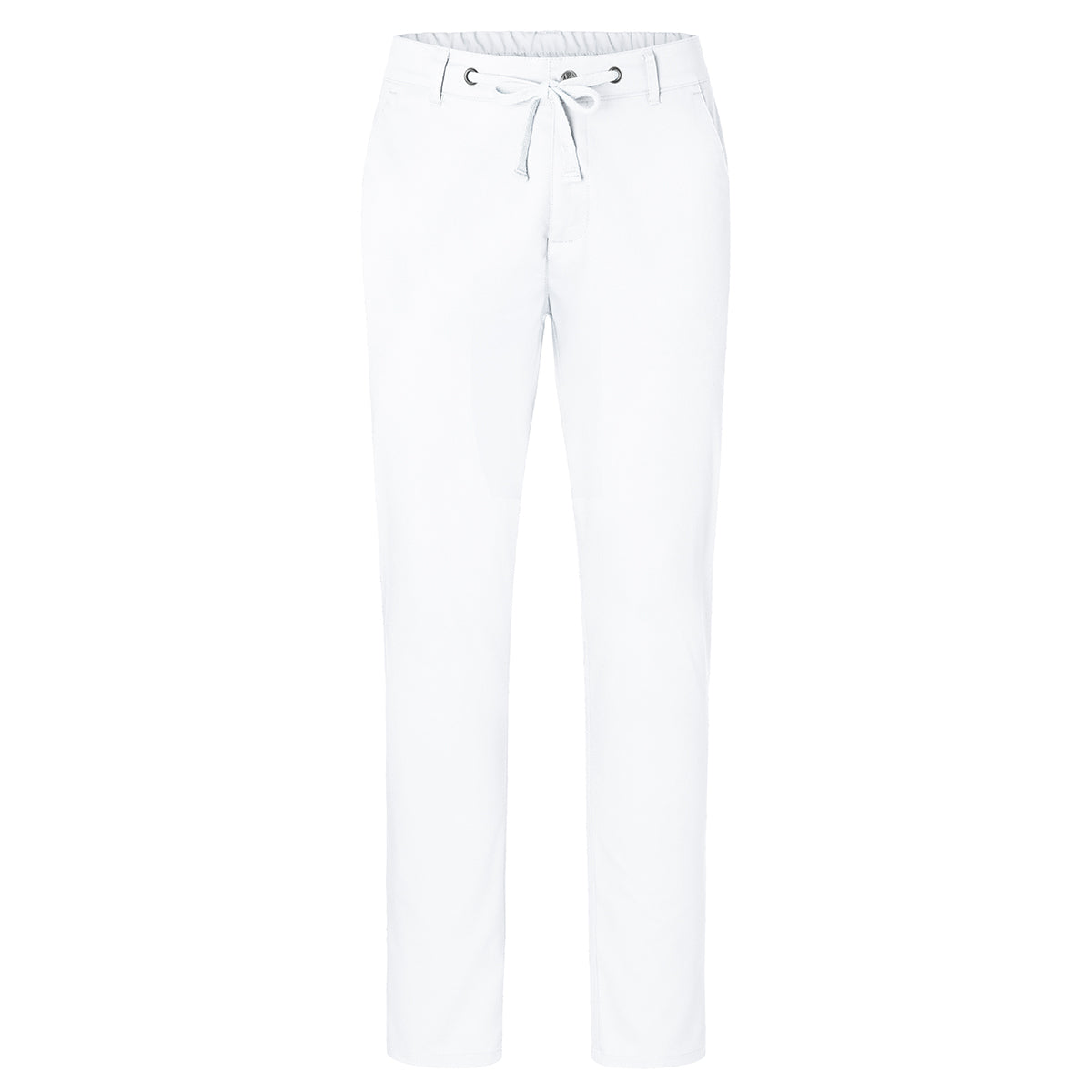 (6 stk) Karlowsky - Herre bukser Chinos Modern-Stretch -Hvid- Str. 46