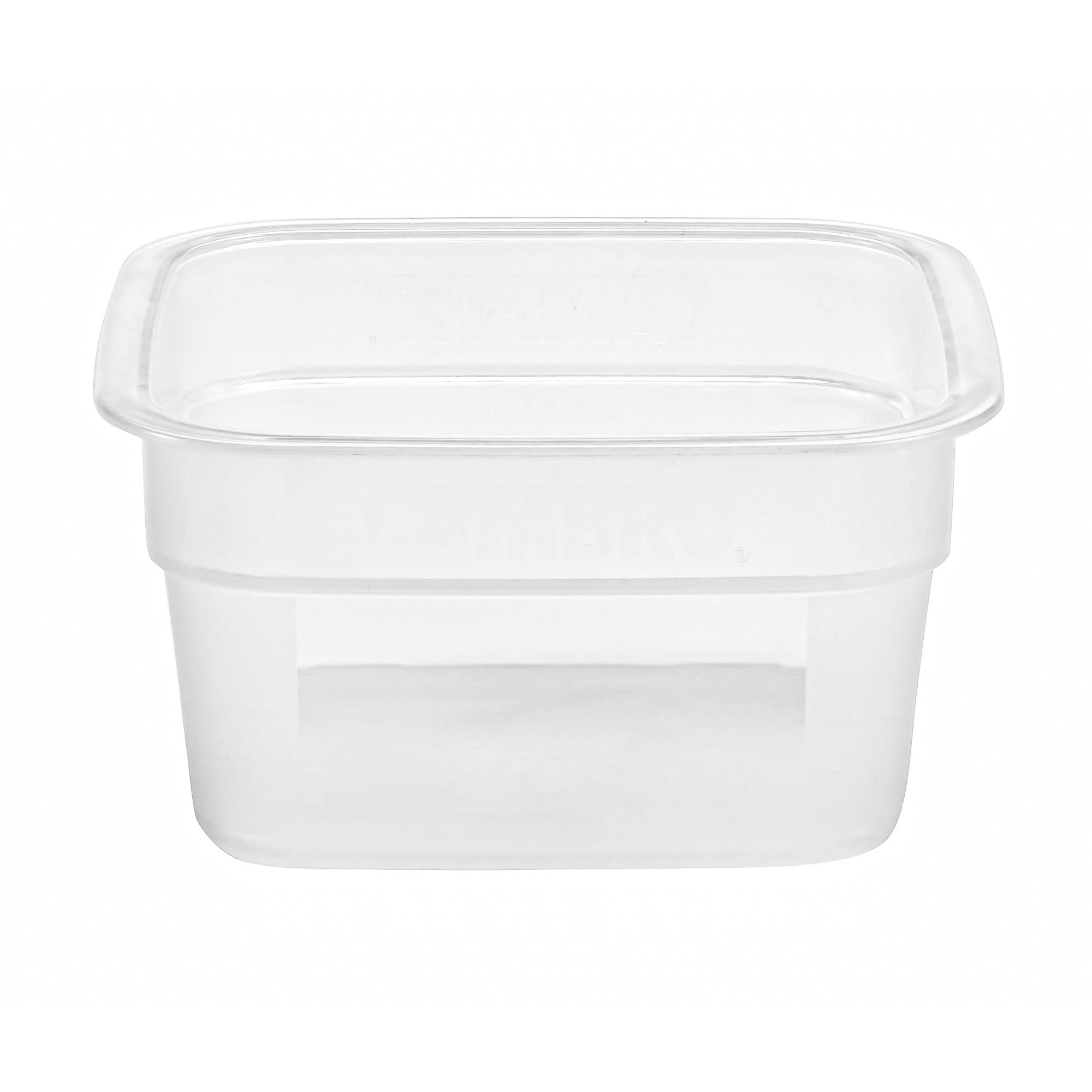 CAMBRO | CAMSQUARES® Polypropylen FreshPro - beholder 0,47 liter - gennemsigtig