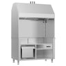 Neutralelement til kul-/gasgrill BERLIN - 1360 mm - rustfrit stål