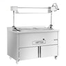 Kulgrill med lift - 1,34 m