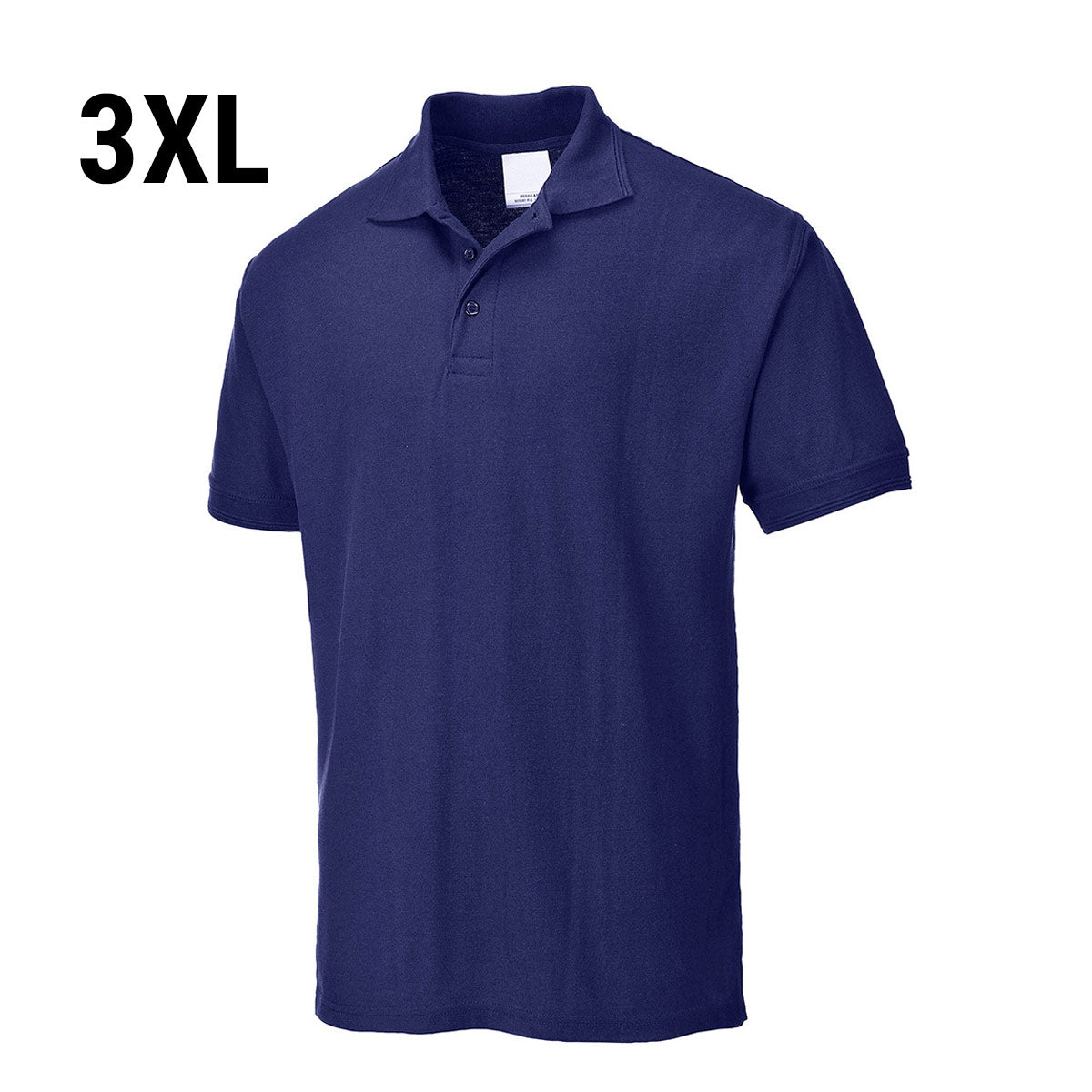 Polo shirt til mænd - Marine blå - Størrelse: 3XL