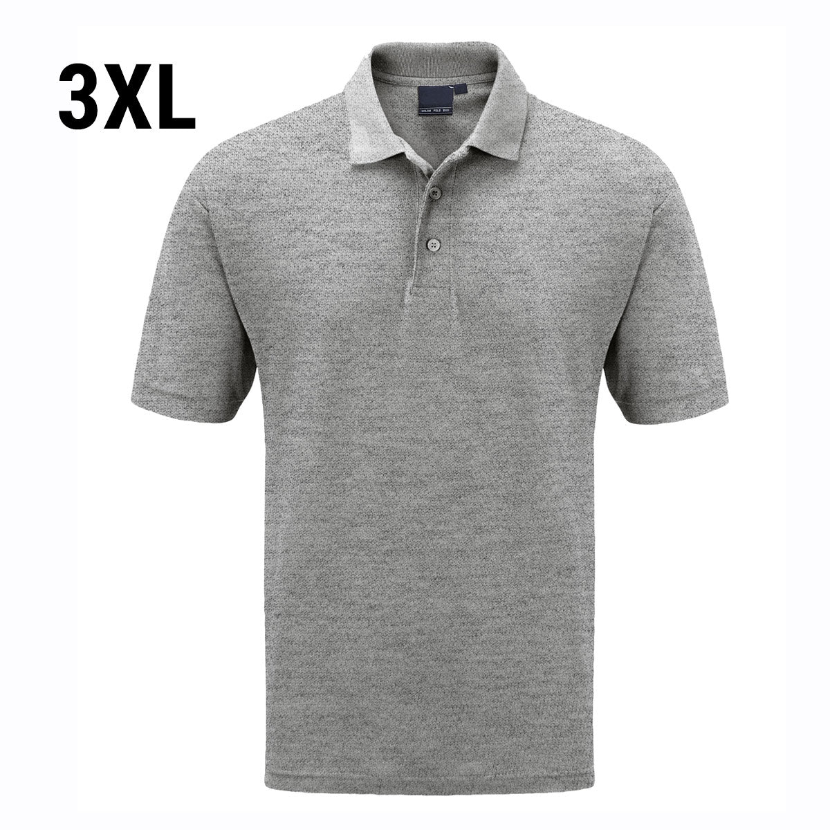 Polo shirt til mænd - Metal Grey - Størrelse: 3XL