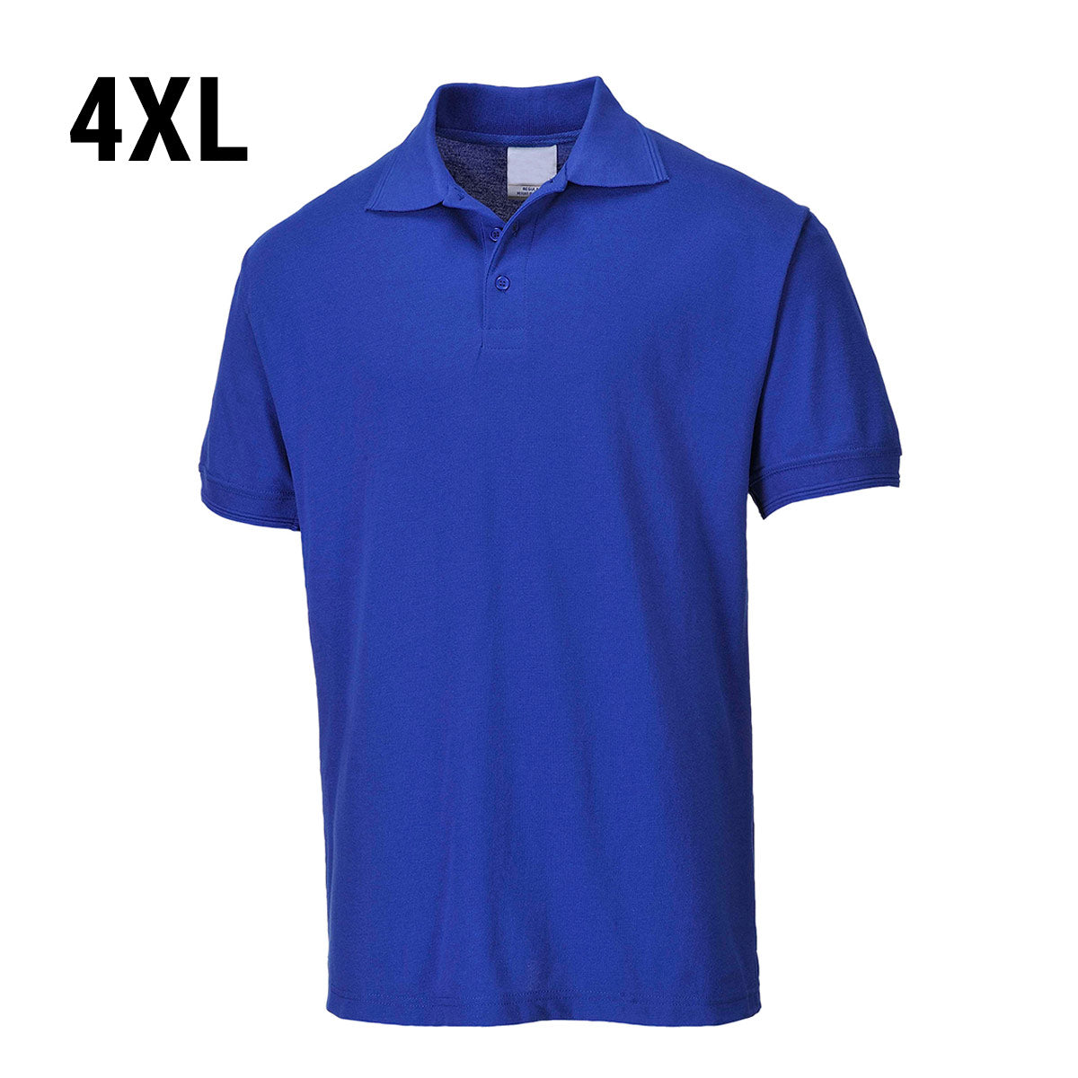 Polo shirt til mænd - kongeblå - Størrelse: 4XL