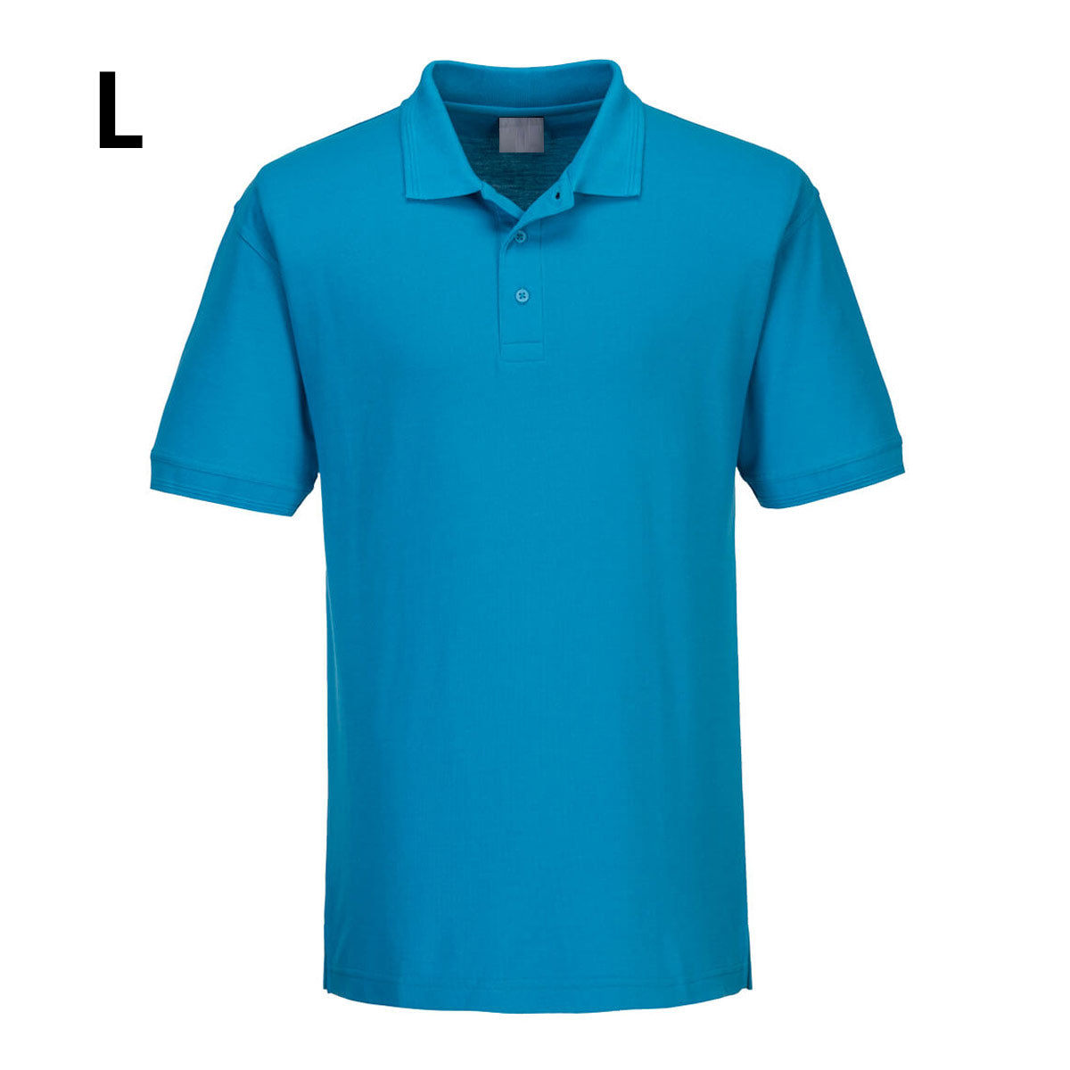 Polo shirt til mænd - Water Blue - Størrelse: L