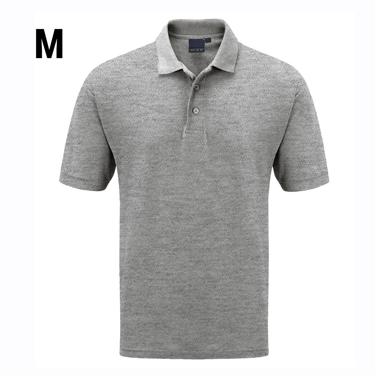 (5 stk.) Polo shirt til mænd - metal grå  - Størrelse: M