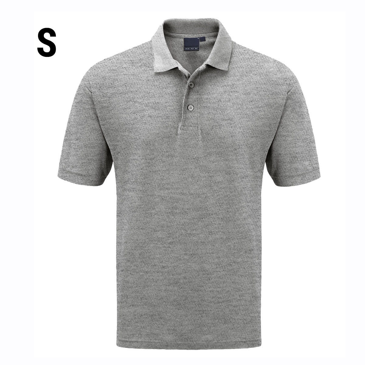 Polo shirt til mænd - Metal Grey - Størrelse: S