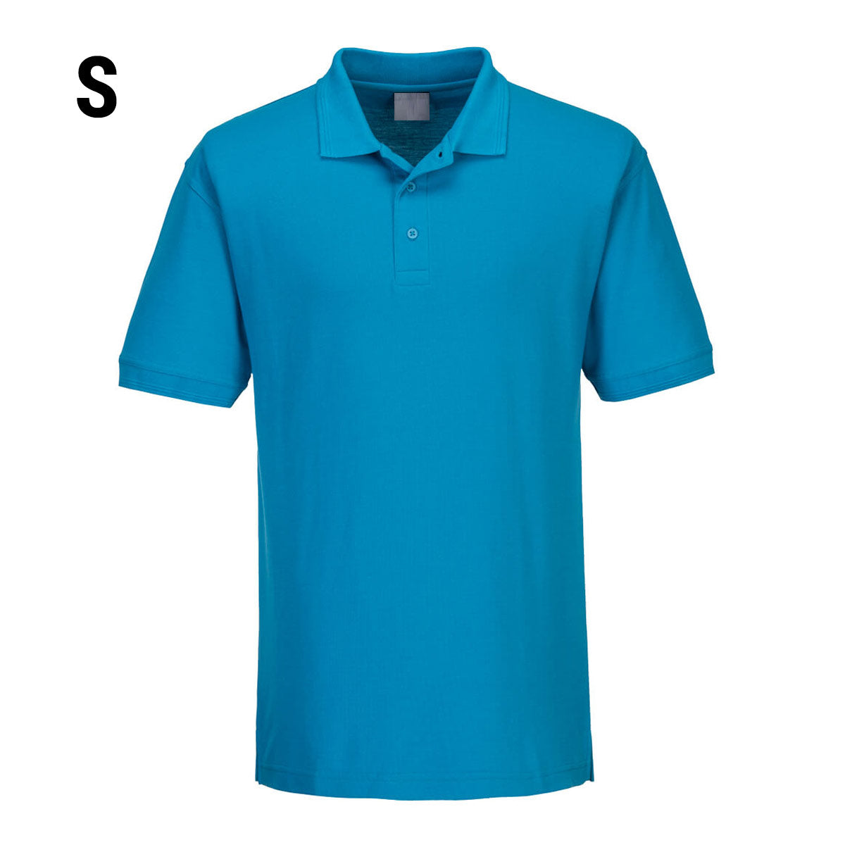 Polo shirt til mænd - Water Blue - Størrelse: S