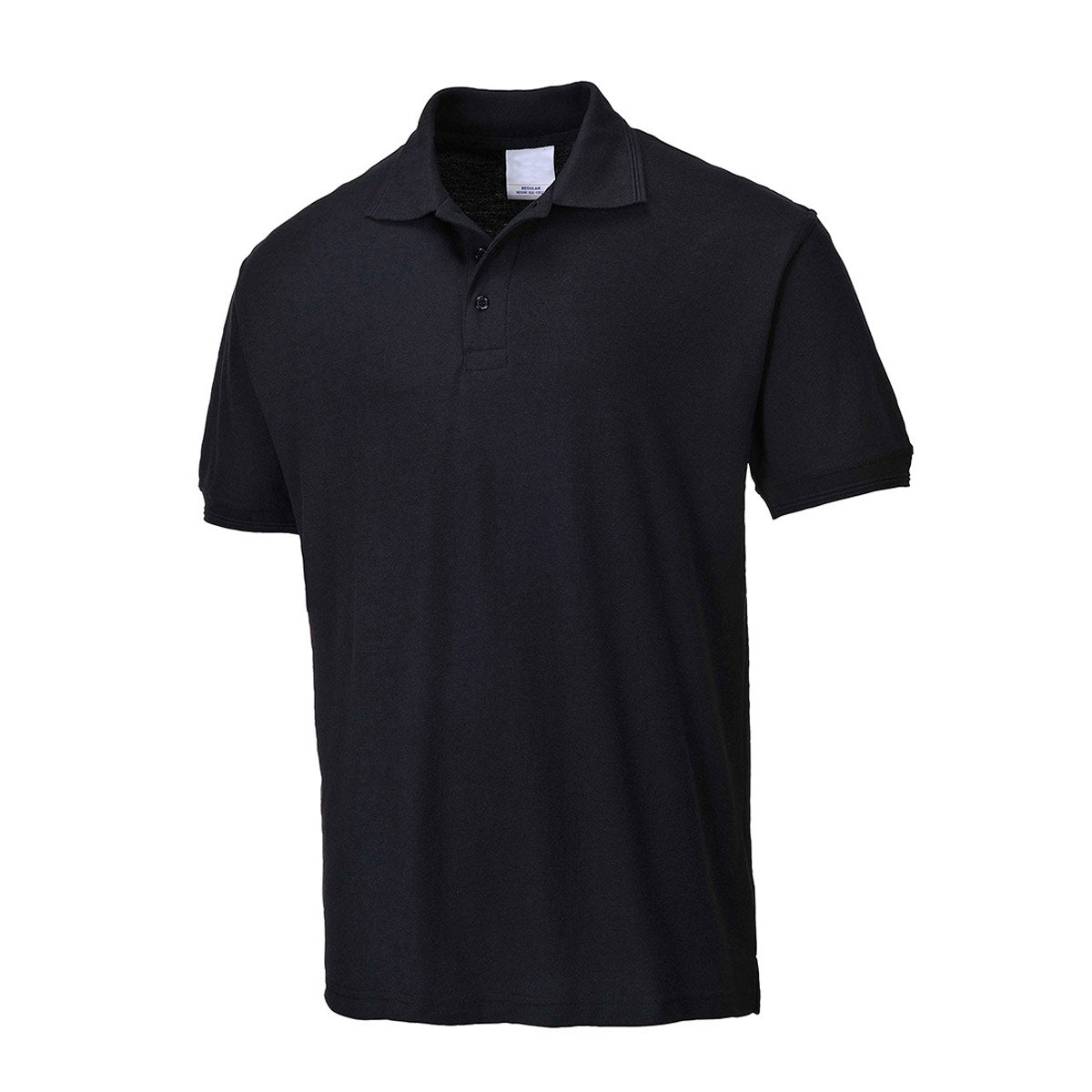 (5 stk.) Polo shirt til mænd - sort - størrelse: 3XL