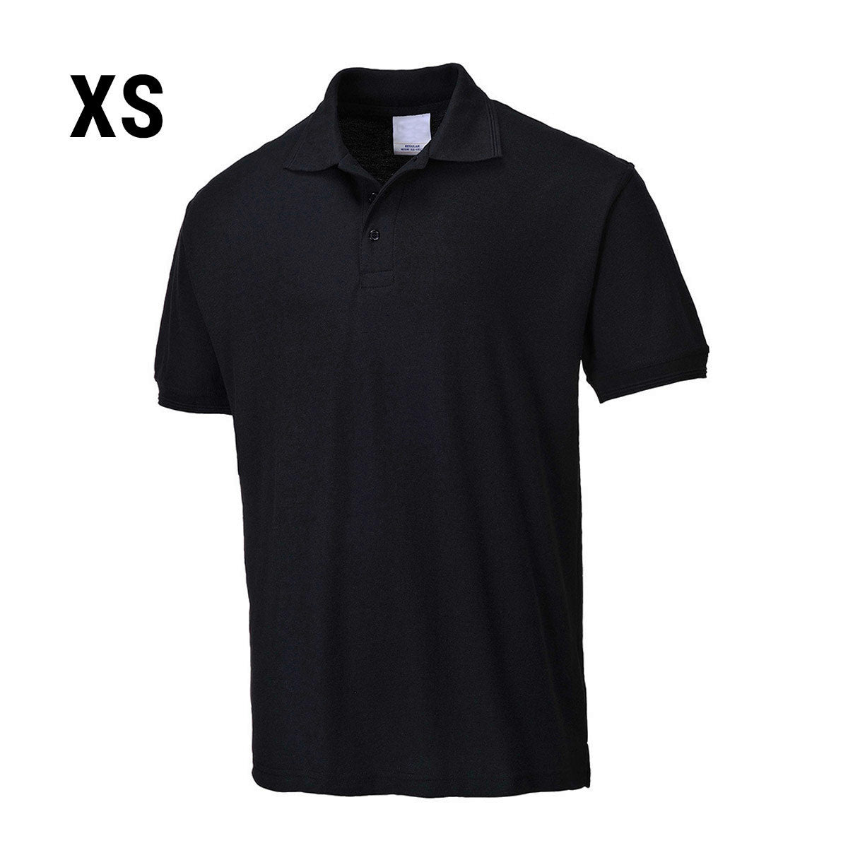 (5 stk.) Polo shirt til mænd - sort - størrelse: XS