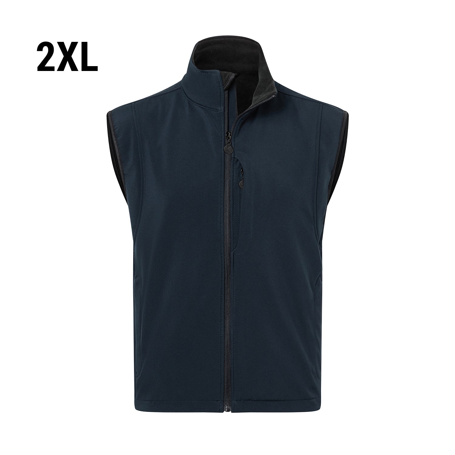 KARLOWSKY | Softshellvest Classic til mænd - Navy - Størrelse: 2XL