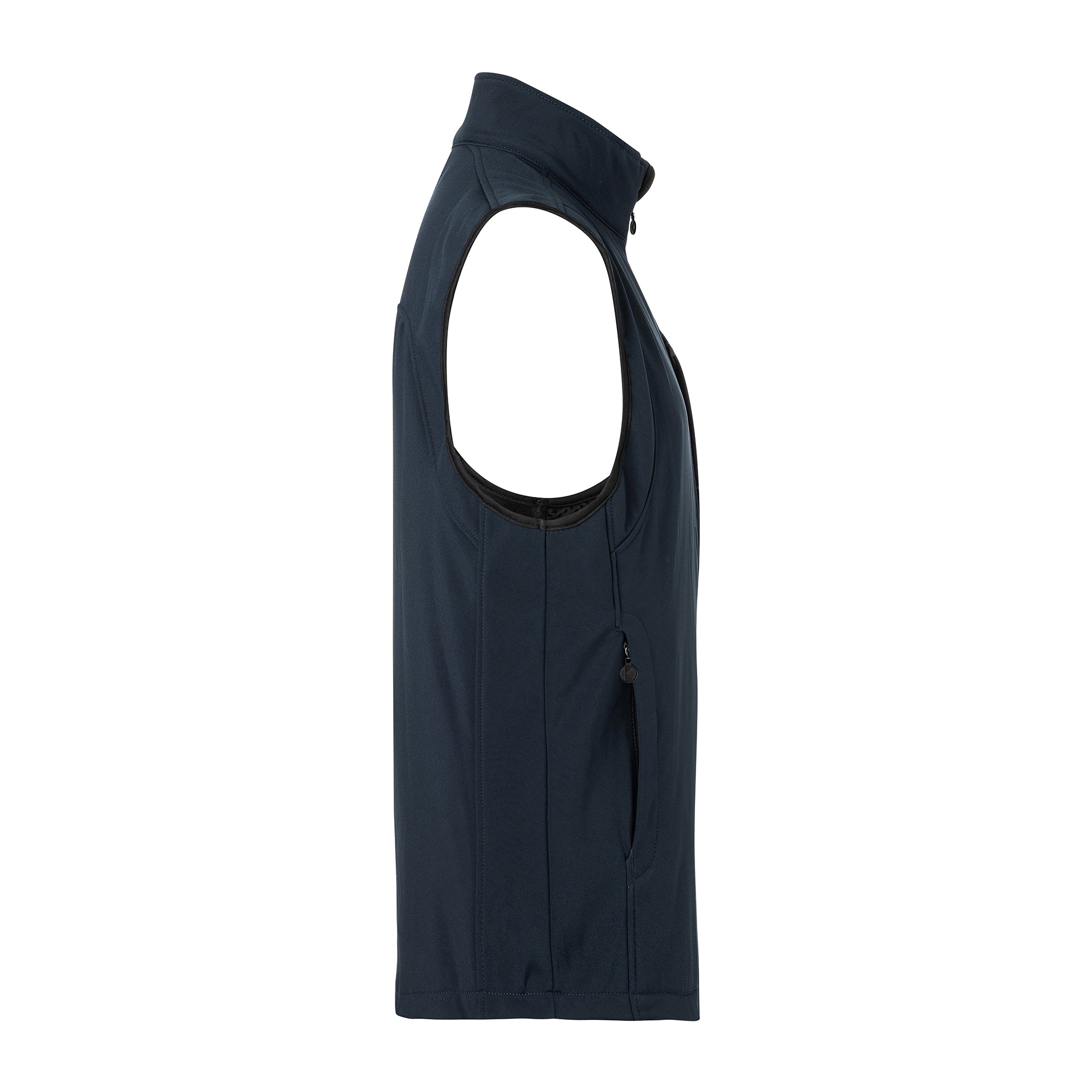 KARLOWSKY | Softshellvest Classic til mænd - Navy - Størrelse: M