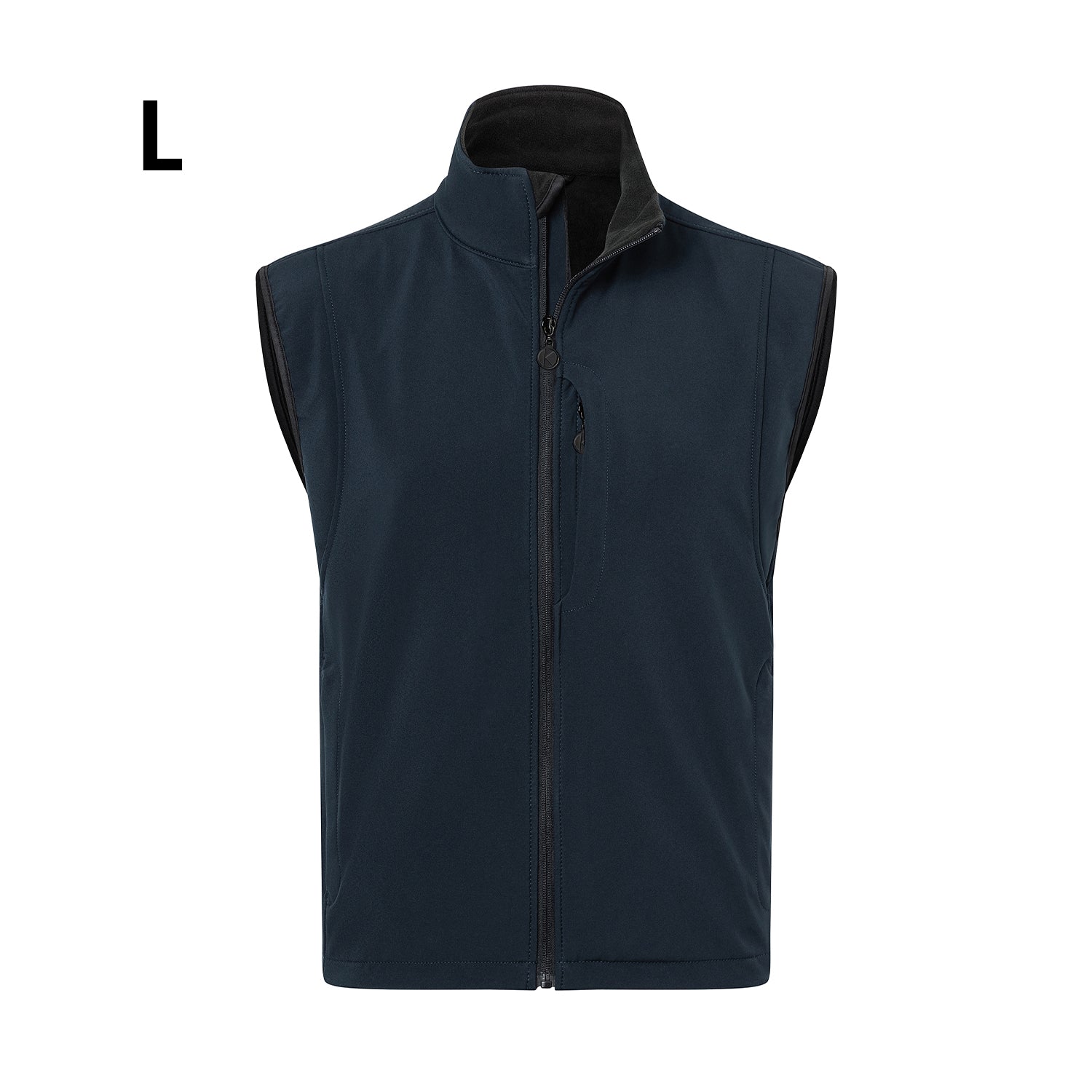 KARLOWSKY | Softshellvest Classic til mænd - Navy - Størrelse: L