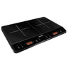 (2 stk.) Mobil induktionskogeplade - 3,5 kW - 2 kogezoner