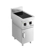 Induktionskomfur - MARIO 700 - 400x700x1.007 mm - 7,0 kW - 2 kogezoner - fritstående - med underskab med 1 dør