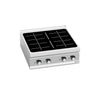 Induktionskomfur med kogeplader - 28 kW