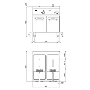 EFB899-22+22_drawing