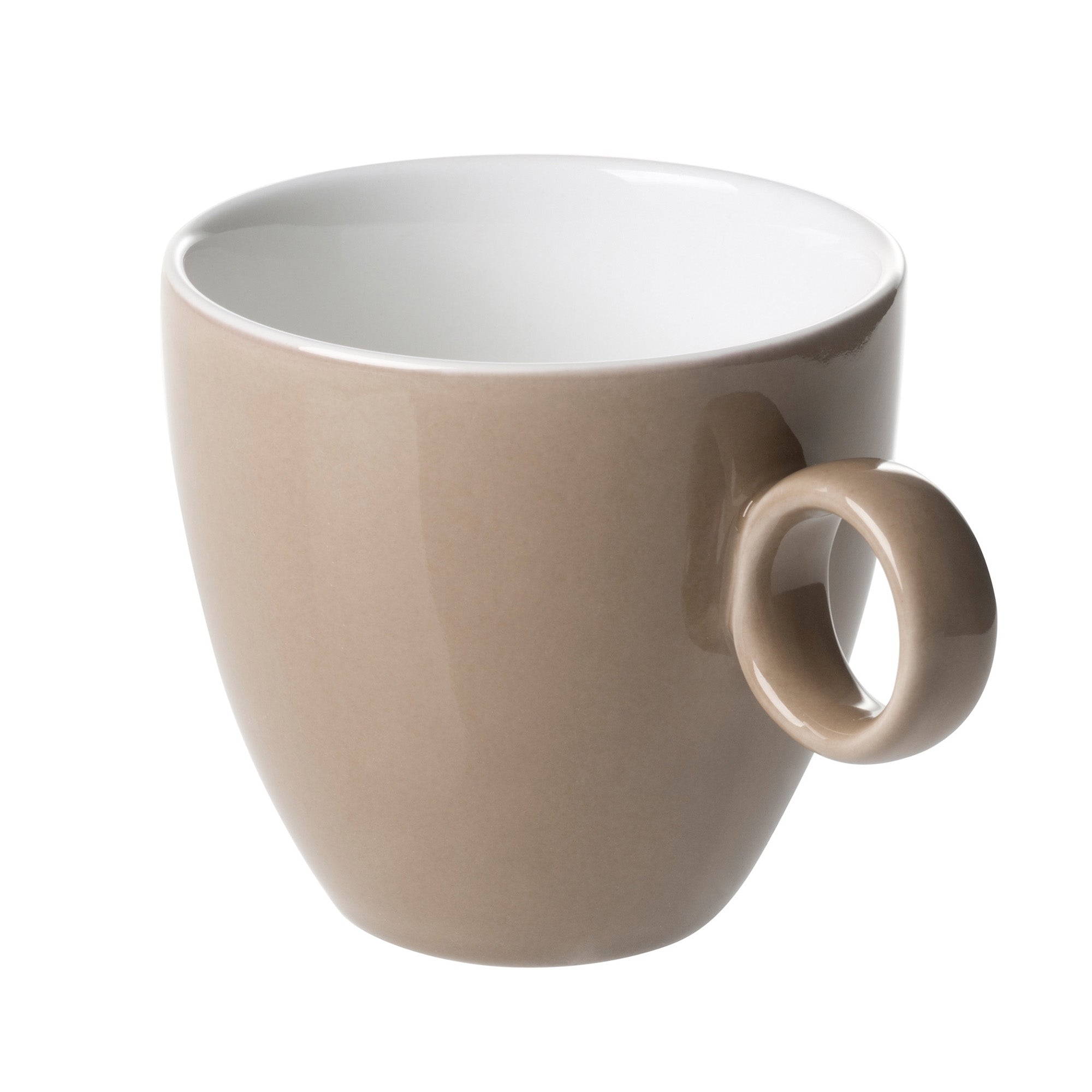 (1 Stück) BART COLOUR CAFE - Kaffeetasse - 17 cl - Braun