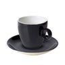 (6 stk.) BART COLOUR CAFE - Kaffeunderkop - Ø 135mm - Sort