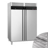 Køleskab Rustfri Stål PREMIUM - GN 2/1 - 1200 Liter - med 2 døre