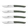 BERKEL | (4 stk.) - Steakkniv - Olivengrøn - 110 mm