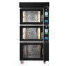Bageri varmluftsovn - Touch - 2 bagekamre - 5x EN 600x400 - inkl. hæveautomat