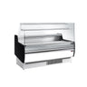 Køledisk - 1622x953 mm - Farve hvid - ventileret køl - med 2 døre - med 1 hylder - med lige glas