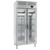 Køleskab (GN 1/1) - med 2 glasdøre