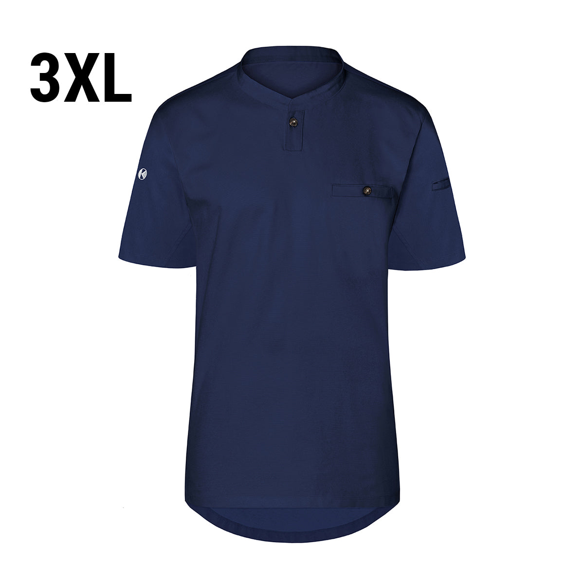 (6 stk) Karlowsky - Kortærmet arbejdsskjorte til herrer Performance - Marineblå - Størrelse: 3XL