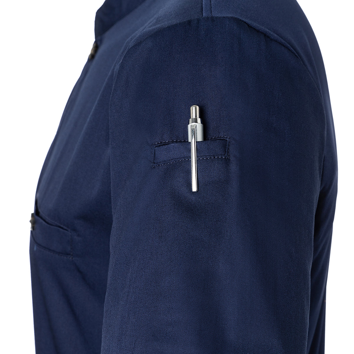 (6 stk) Karlowsky - Kortærmet arbejdsskjorte til herrer Performance - Marineblå - Størrelse: 2XL