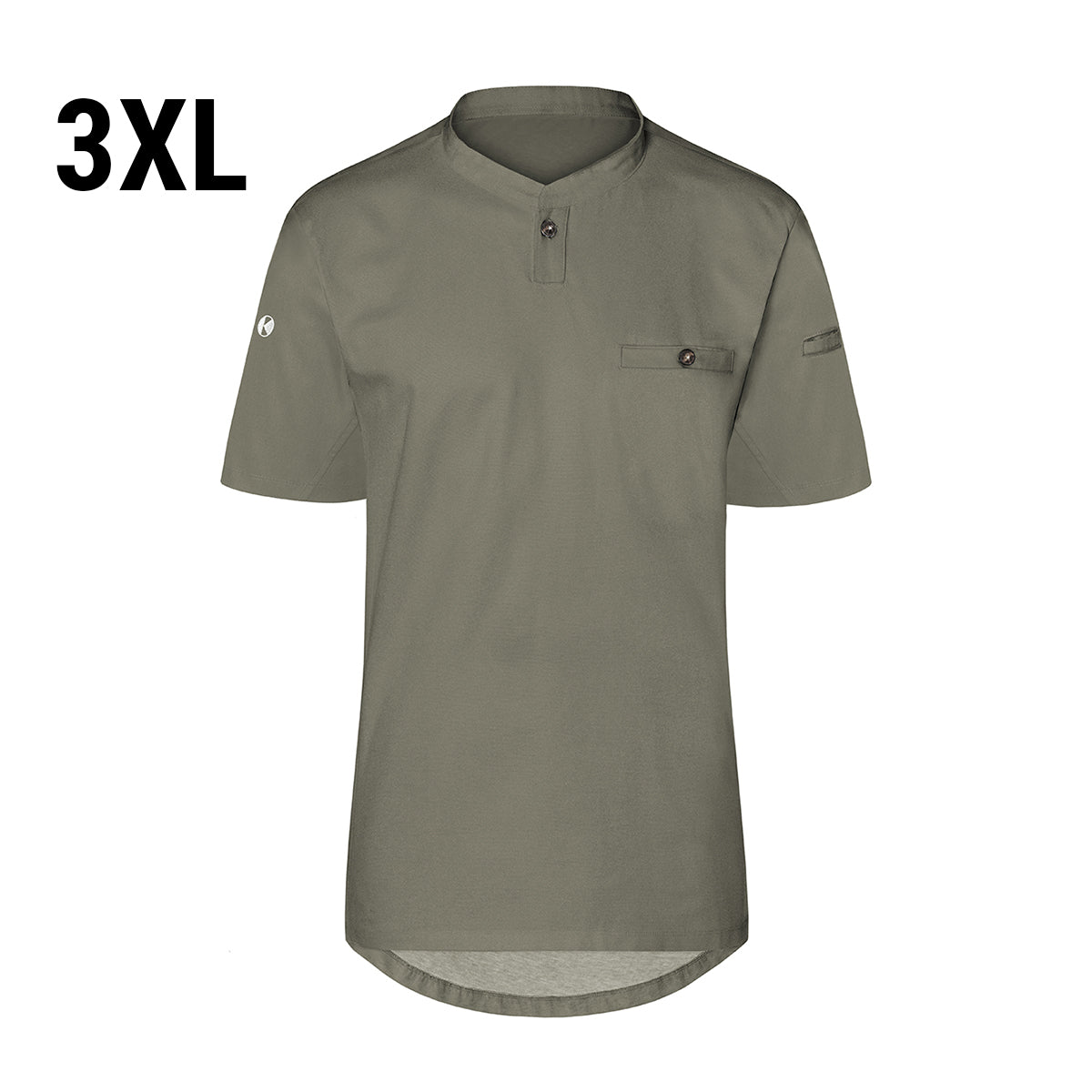 (6 stk) Karlowsky - Kortærmet arbejdsskjorte til herrer Performance - Salvie - Størrelse: 3XL
