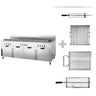 Kulgrill - til Adana & Shish Kebab - til 30 automatisk roterende spyd