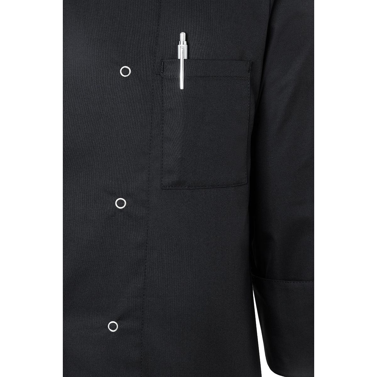 Karlowsky Chef's Jacket Basic - Sort - Størrelse: 3XL