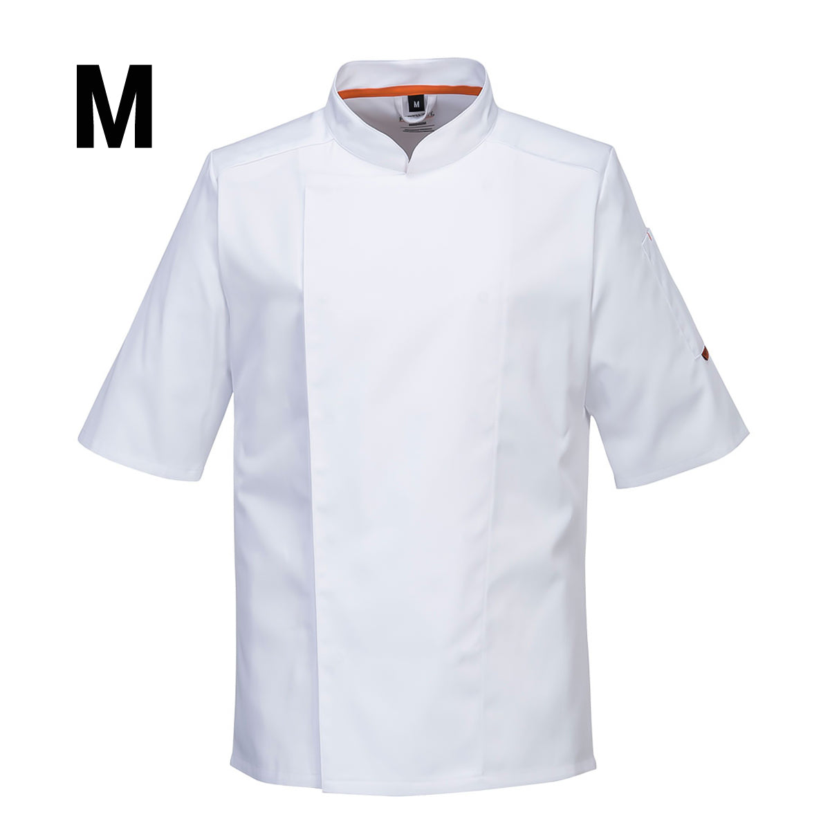 Kortærmet MeshAir Pro kokkejakke - Hvid - Størrelse: M
