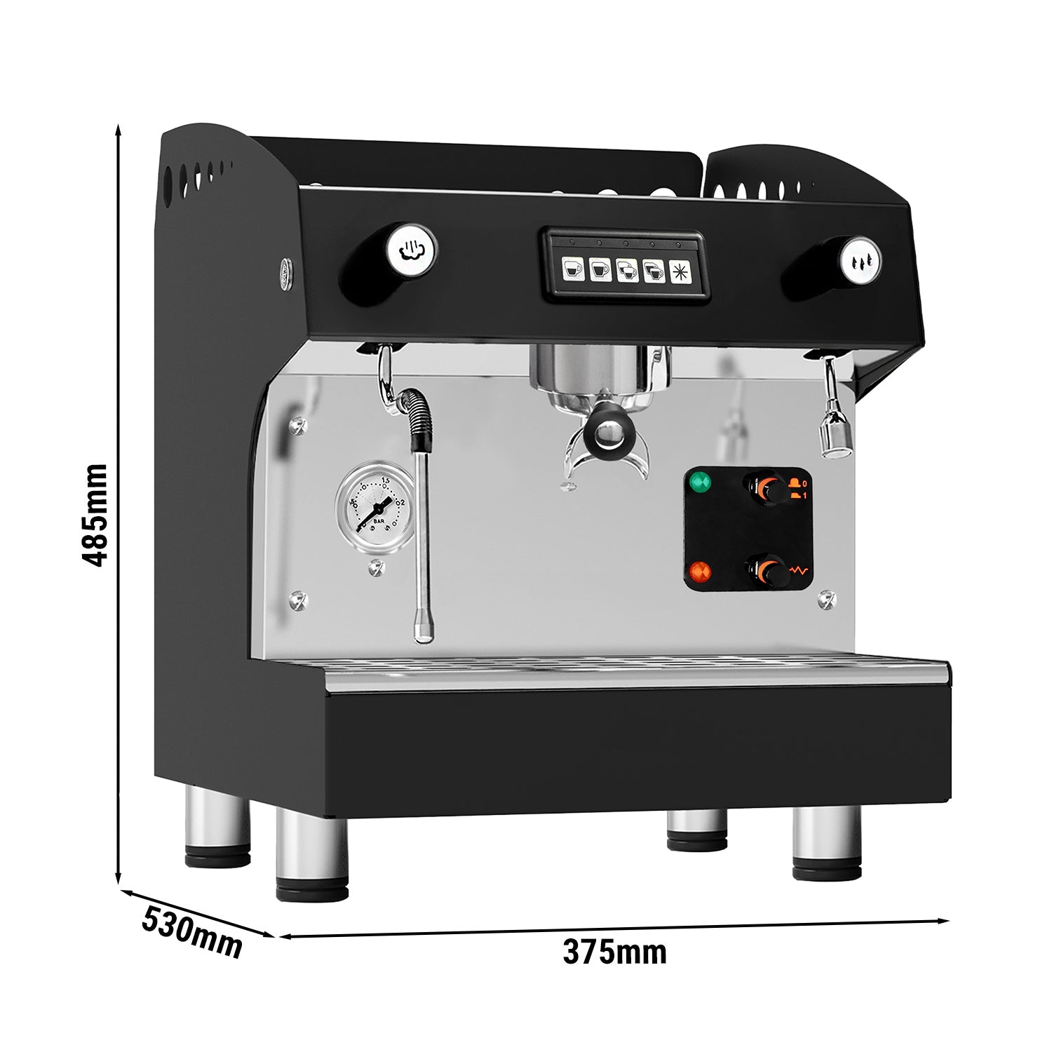 Espresso / kaffemaskine 1 Gruppe